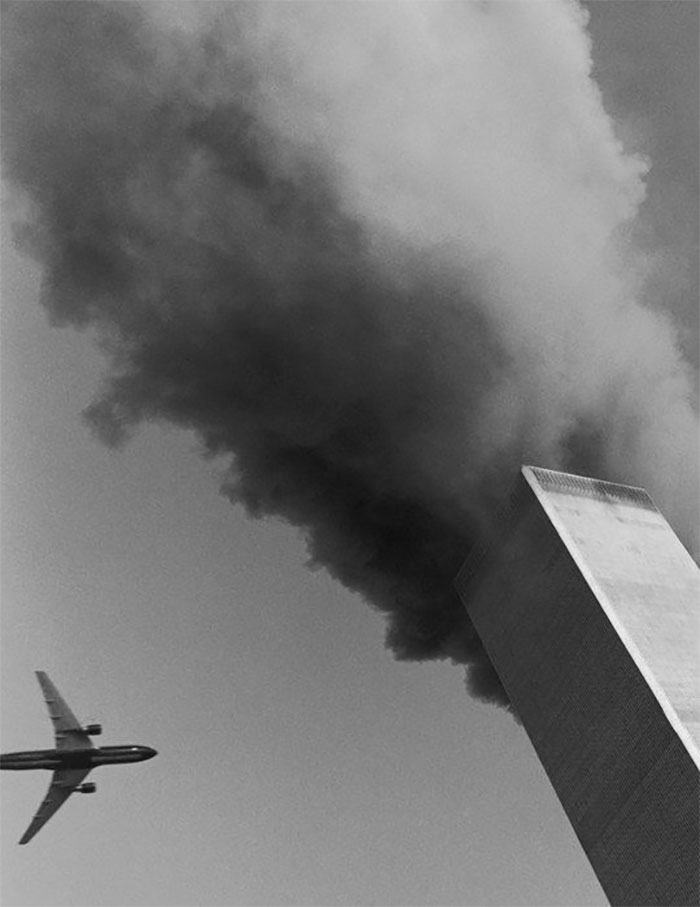 At Rector Street And Broadway, A Photographer Leaned Out His Window With A Medium-format Camera And Caught The Moment Before The Second Plane’s Impact At Rector Street And Broadway, A Photographer Leaned Out His Window With A Medium-format Camera And Caught The Moment Before The Second Plane’s Impact